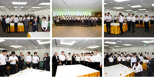 平成29年度奨学生証授与式、交流会